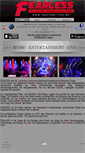 Mobile Screenshot of fearless-live.de